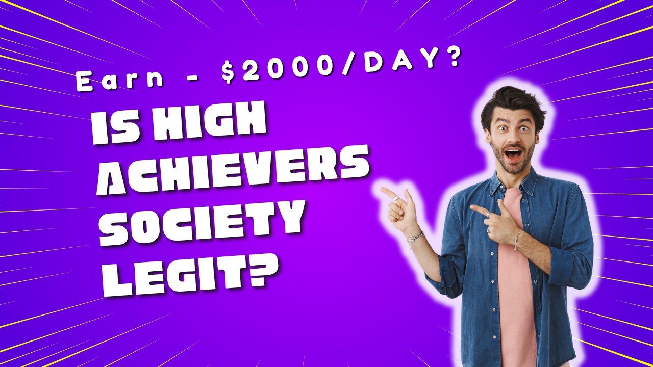 High Achievers Society promises to help you build freedom