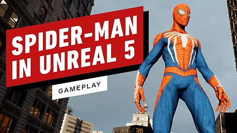 3 Minutes of Spider-Man on Unreal Engine 5 Mod Gameplay