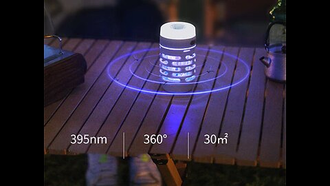 Outdoor Camping Mosquito Killer Lamp and Atmosphere Lighting