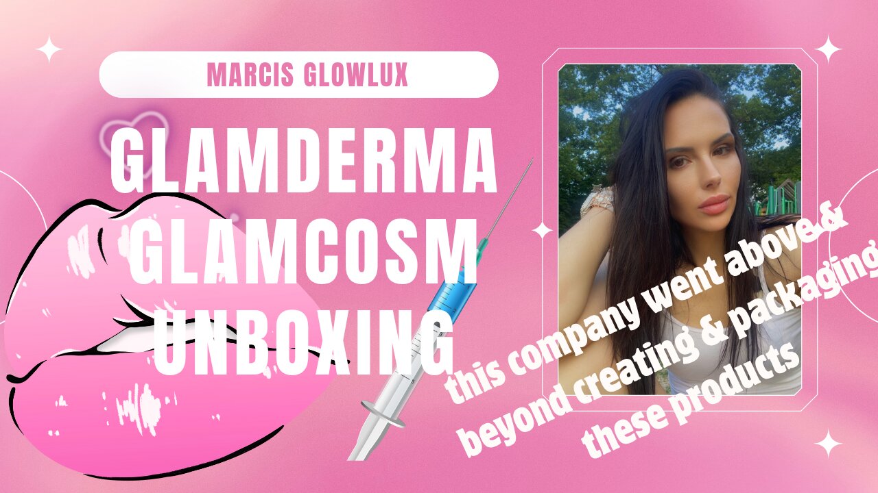 GLAMDERMA GLAMCOSM UNBOXING THIS COMPANY WENT ABOVE A BEYOND PACKAGING