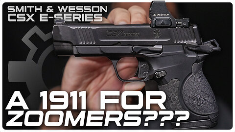 Is This the Best Hammer Fired Sub Compact?! || S&W CSX E Series