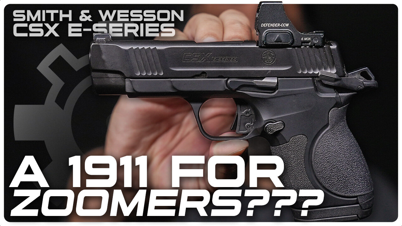 Is This the Best Hammer Fired Sub Compact?! || S&W CSX E Series