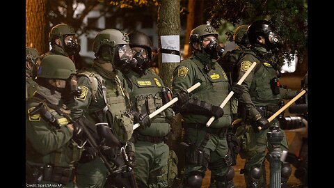 Policing or ARMED MILITARY Hunger Game Prison Thugs?