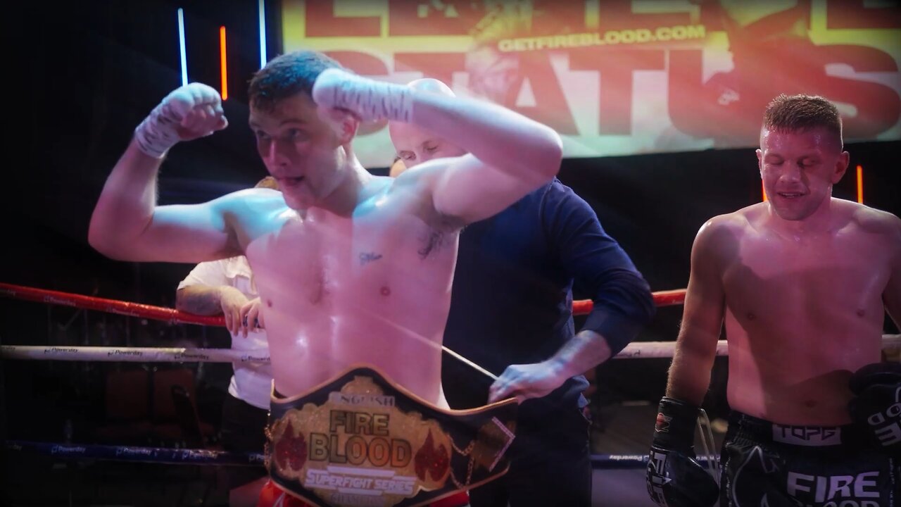 FIREBLOOD SFS English Title Fight - Charlie Harris VS Bugdan Suru