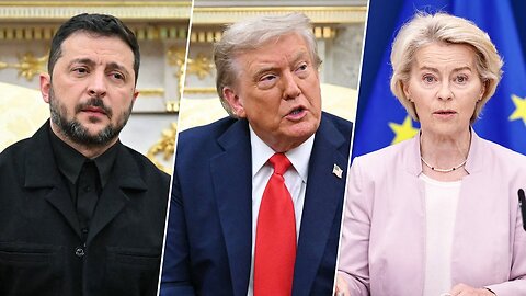 President Trump Meets European Leaders At White House Over Ukraine Crisis!