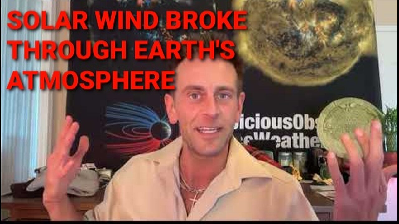Sun Caused Blackout. Earth's Pole Shift Hits Another Level. Solar Wind Broke Through Earth's Atmosphere. SpaceWeatherNews 4-8-2025