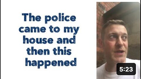 "Unexpected Event Following Police Visit to My House"