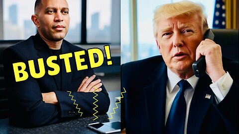 Hakeem Jeffries SNUBBED Trump’s Call! 😱📞