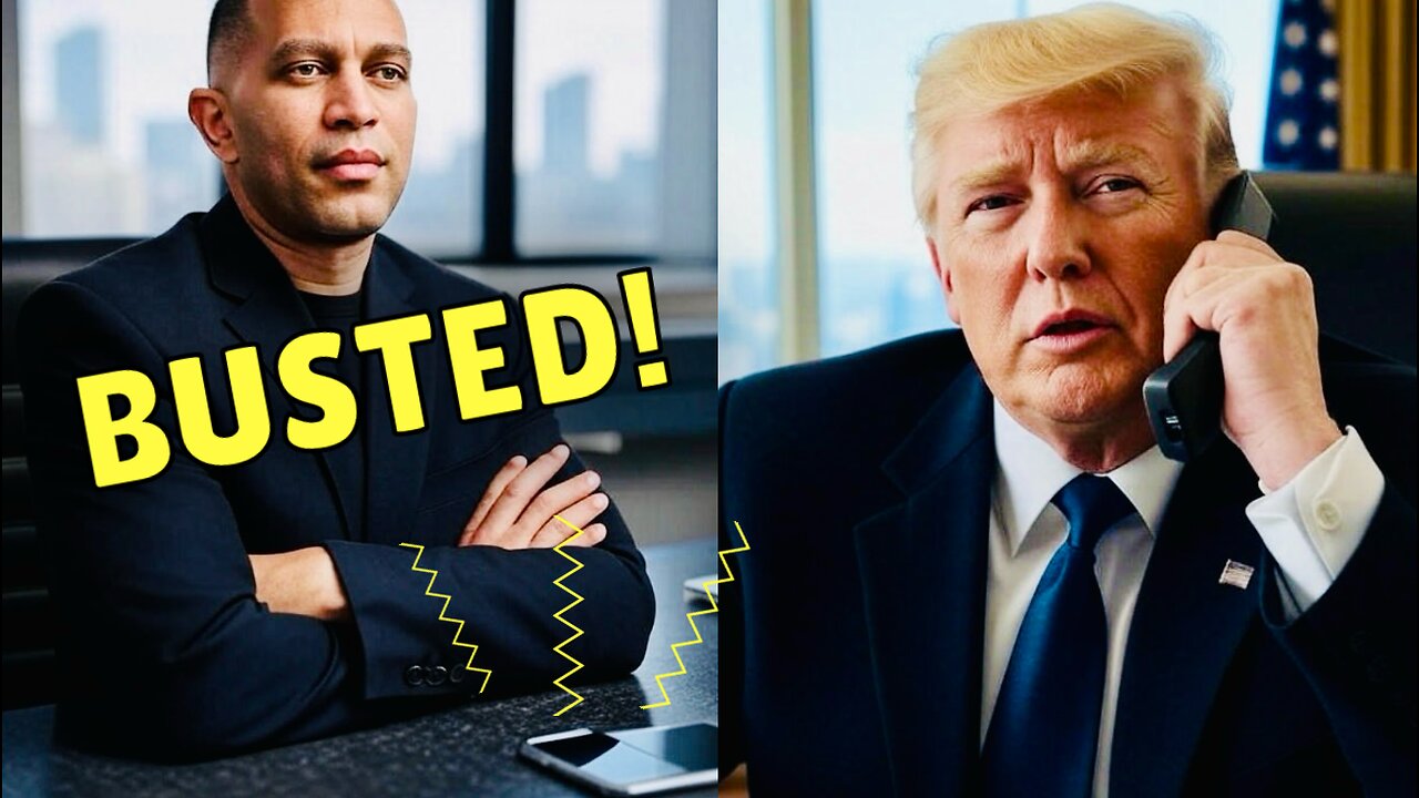 Hakeem Jeffries SNUBBED Trump’s Call! 😱📞