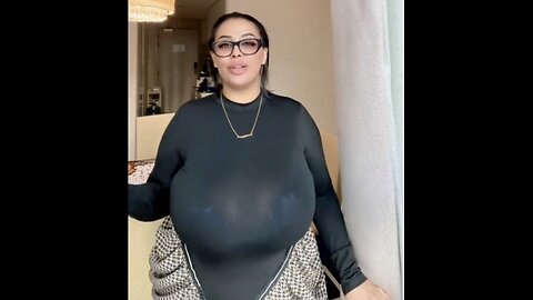 She’s not hiding those!