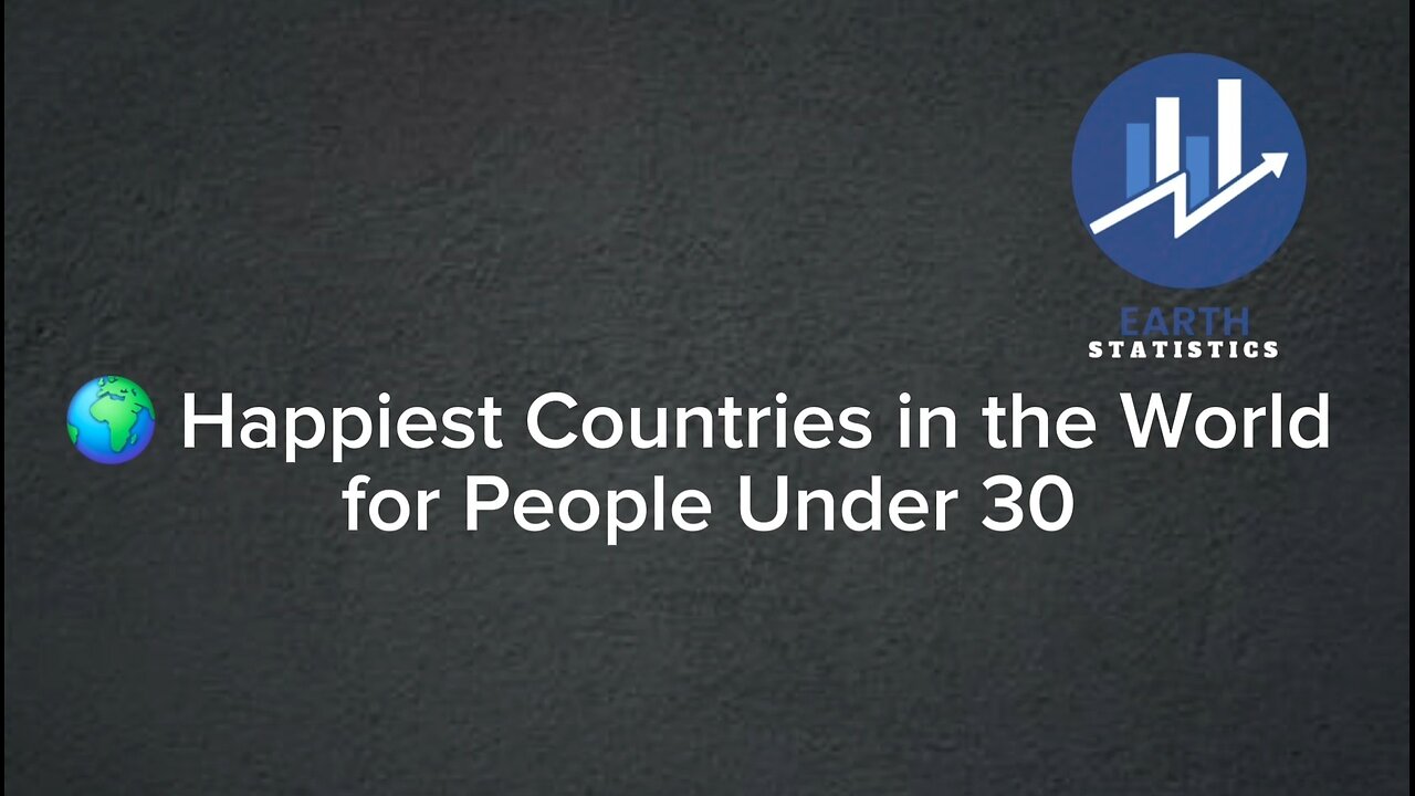 Happiest Countries in the World for People Under 30