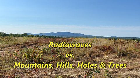 VHF & UHF Radio vs. Terrain