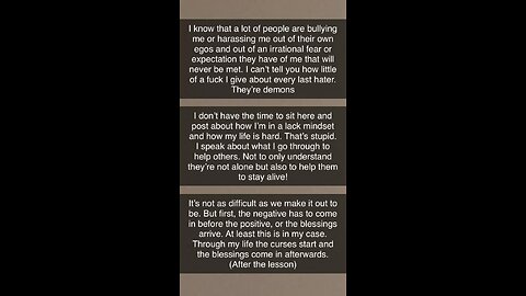 Lots of people are bullying me and harassing me