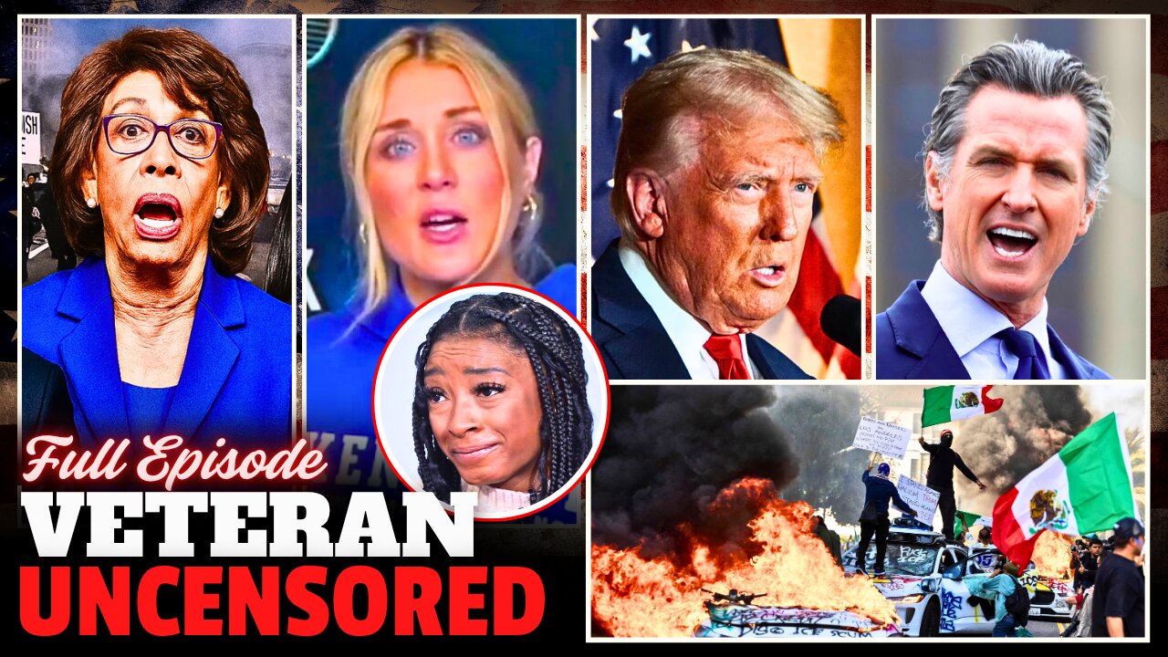 🔥 TOTAL CHAOS in L.A.! Newsom vs Trump, Maxine Waters HUMILIATED, Simone Biles BACKLASH Explodes!