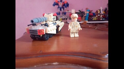 “Fake LEGO, Real Battle! Miniature War in Action”