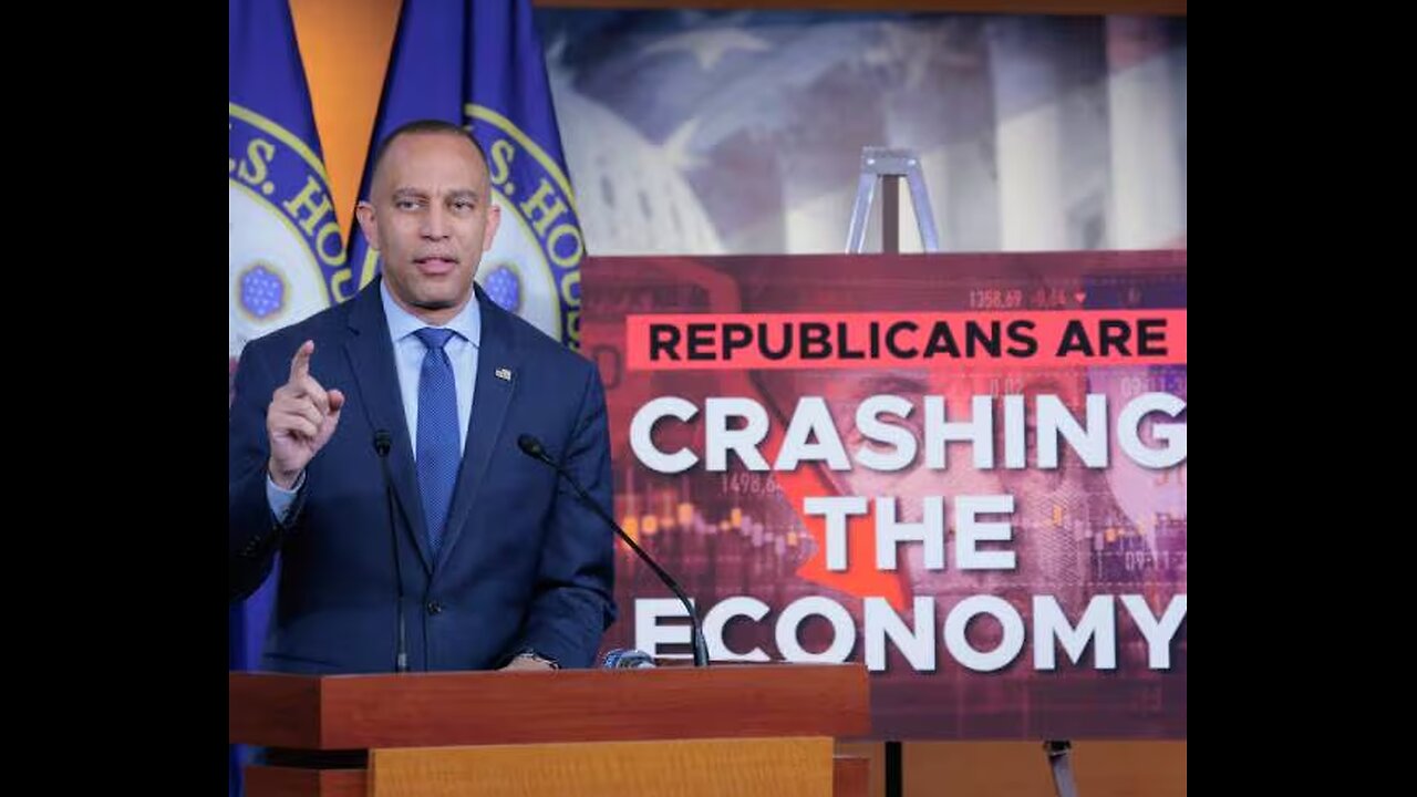 Jeffries. Trump Tanking Economy to Enrich the Wealthy