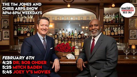 The Tim Jones and Chris Arps Show 02.06.2026 Bob Onder | Mitch Baden