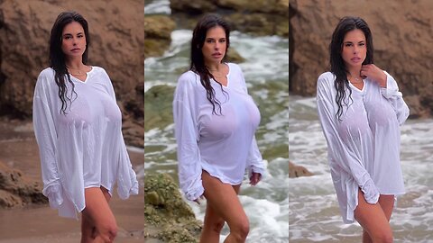 Unique summer beach vacation by amazing model Wendy Fiore