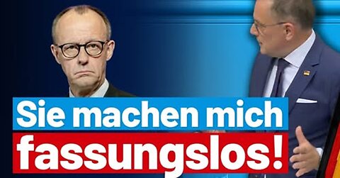 Tino Chrupalla (AfD) rechnet mit Blackrock Merz, Spahn und Co. ab!