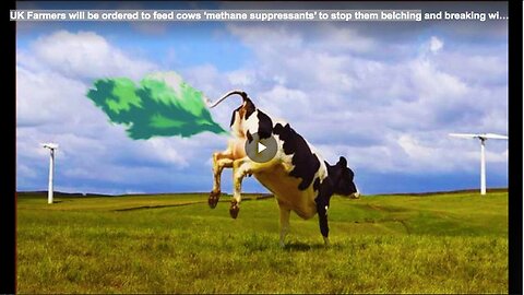 "UK Farmers Mandated to Feed Cows Methane Suppressants to Curb Belching"