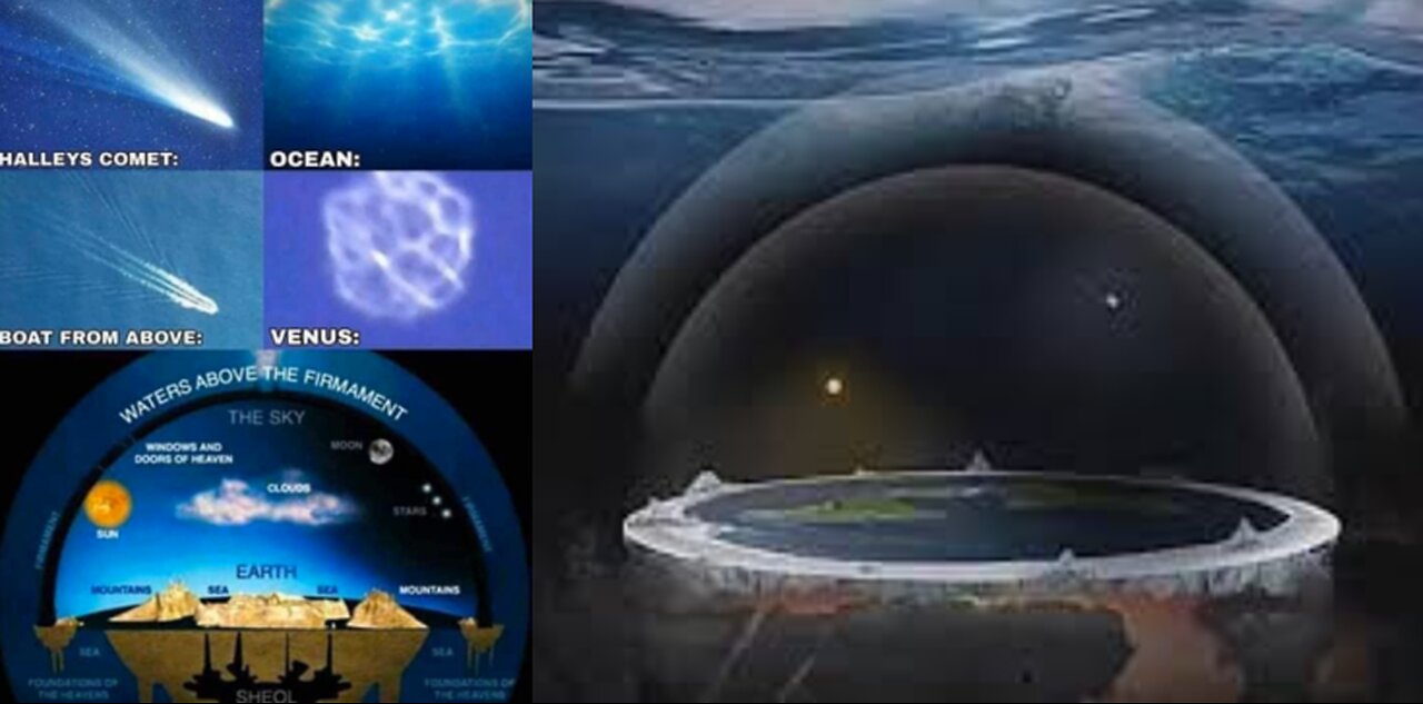 FIRMAMENT - FLAT EARTH - WATERS ABOVE - WATERS BELOW