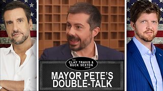 Mayor Pete Tripped Up by Simple, Straightforward Question | Clay and Buck