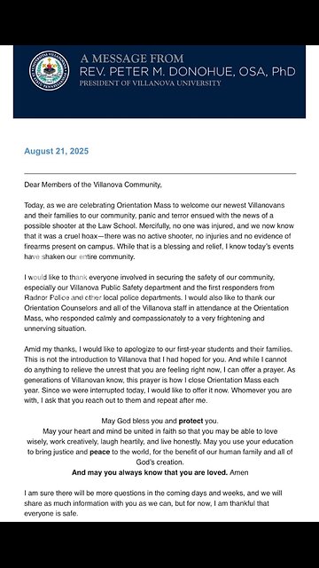 ACTIVE SHOOTER ON CAMPUS UNIVERSITY NEAR PHILADELPHIA🌳🏃‍♂️🏫🏃‍♀️🌲💥🥷💫