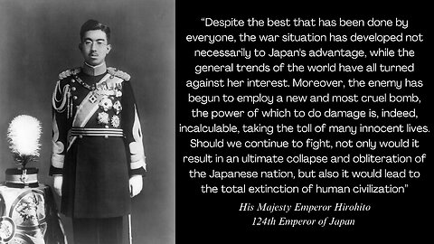 Japan unconditionally surrendered