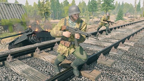 Battle Of Berlin ｜ Railway Bridge ｜ (Enlisted Gameplay)