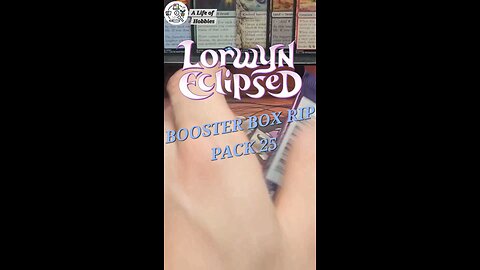 Lorwyn Eclipsed Booster Box Rip Pack 25