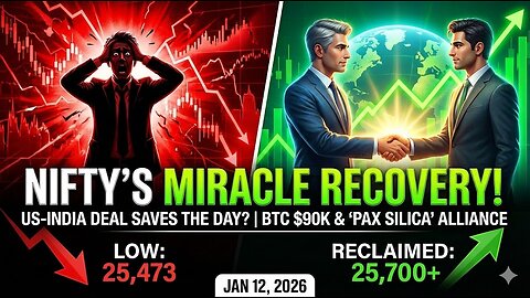 🔴 बाज़ार में चमत्कार! Nifty 25,700 के पार | अमेरिका से आई ये बड़ी खबर! | EPK Capital