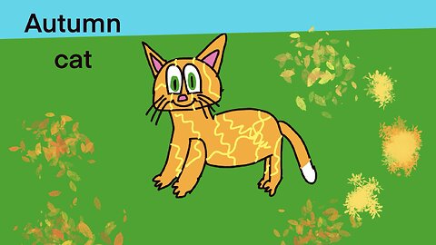 Autumn cat