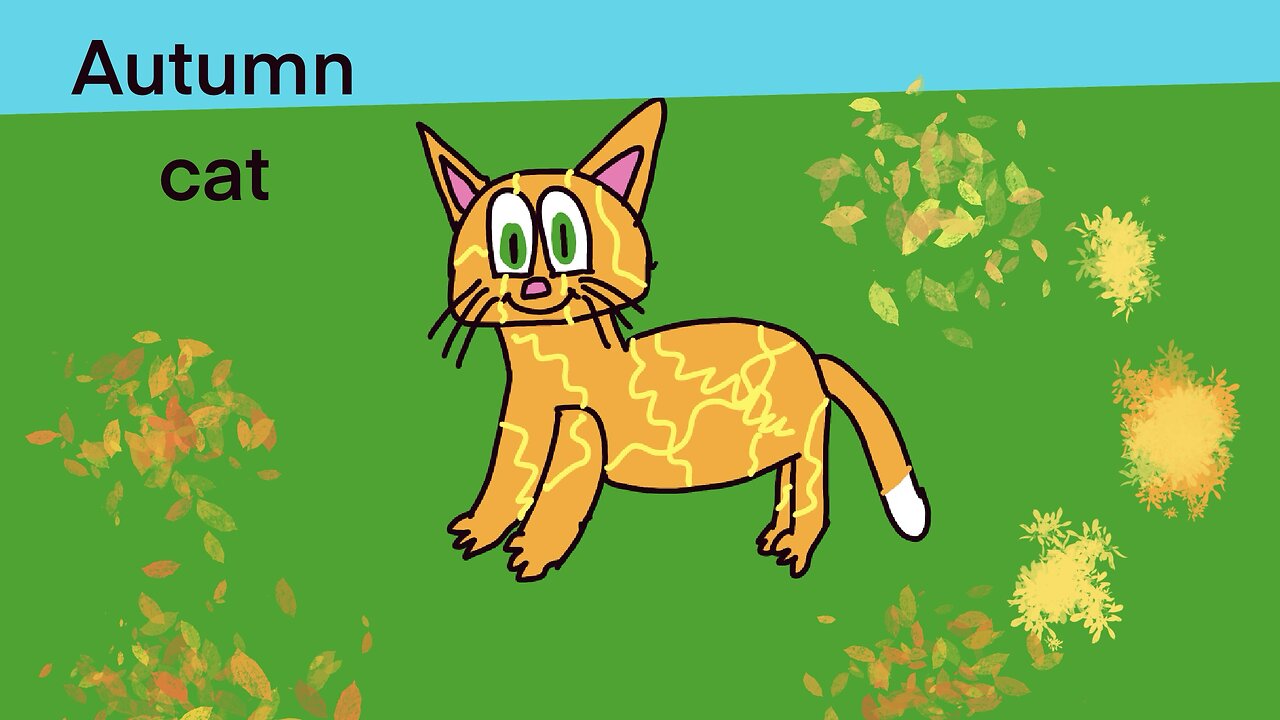 Autumn cat