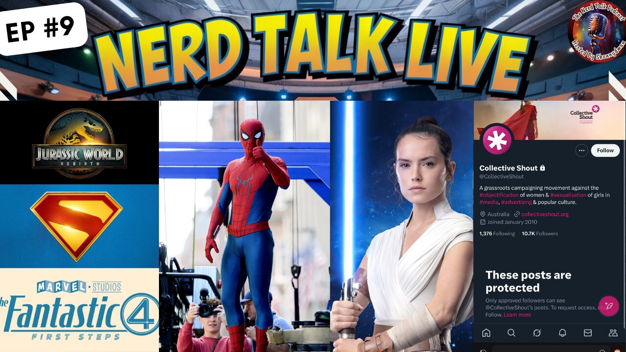 Nerd Talk Live: Spider-man, Star wars and more!