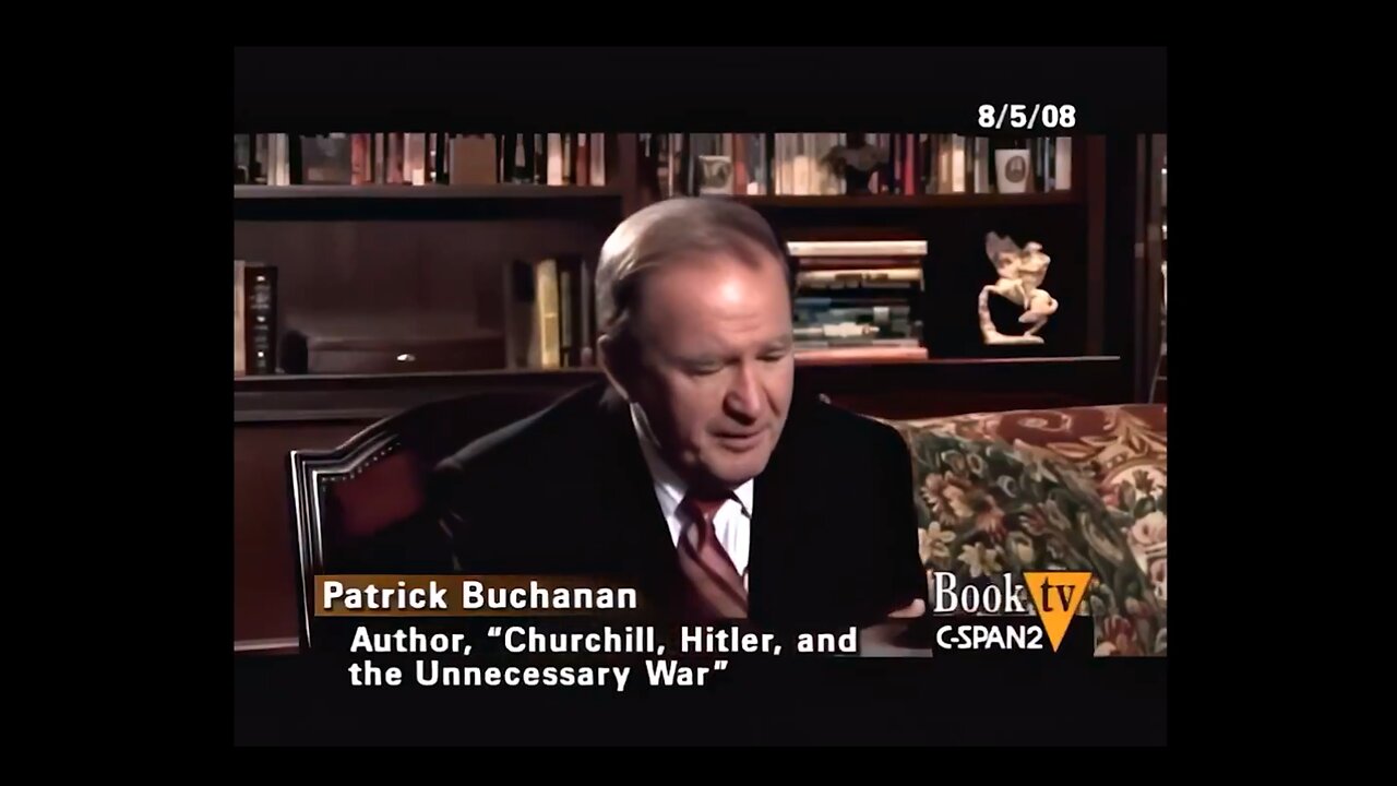 Trump's and Reagan's senior advisor Pat Buchanan: "Hitler never wanted war with Britain."