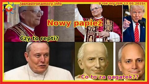 Nowy papież Czy to repti Co to za gagatek
