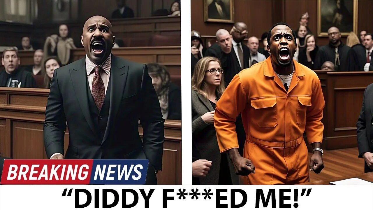 1 MINUTE AGO: Diddy & Steve Harvey’s Dirty Secrets—Caught in the Act