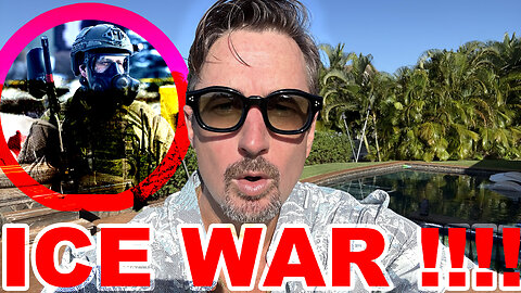 AMTV is live! BREAKING ICE WAR !!!!!! DOOR TO DOOR ROUND UPS !!!!!!! IRAN BURNS IN COUP !!!!!! WW3