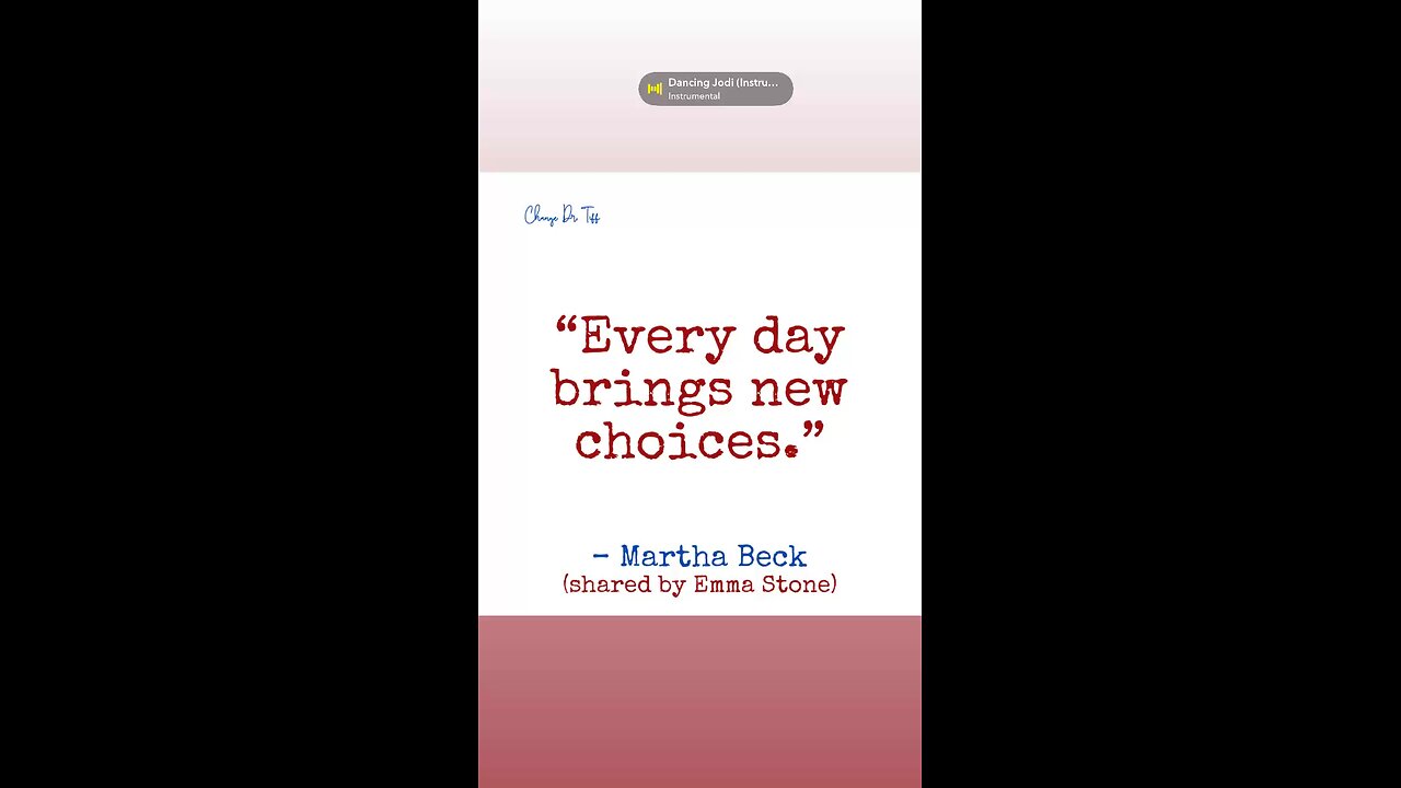 Every day is new