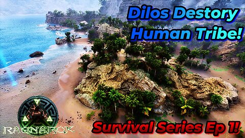Dilos DESTROY Tribe | My Ragnarok Adventure begins Ep 1 | Ark Survival Ascended | Ark Mods Gameplay