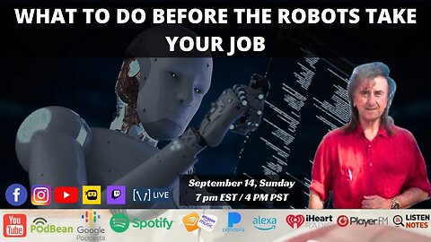 What to do before the ROBOTS take your job