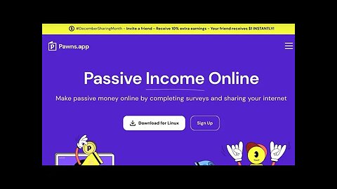 PAWNS APP PASSIVE 💯LEGIT MONEY SMALL WITHDRAWAL AMOUNTS 💲5 ONLY USES DATA FROM PC TO EARN 💲 👍👍👍👍