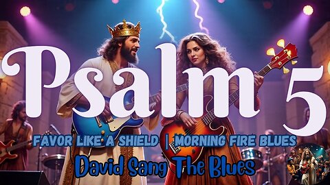 Psalm 5 Blues Song – Favor Like a Shield | God’s Protection in Hard Times