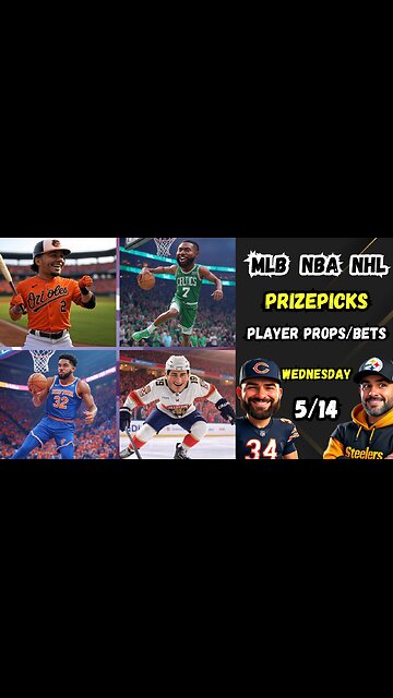🔥 9 BEST MLB Picks Today Wednesday 5/14/25 | 🏀 NBA PROPS | 🏒 NHL PROPS