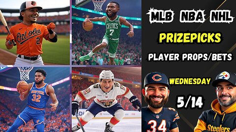 🔥 9 BEST MLB Picks Today Wednesday 5/14/25 | 🏀 NBA PROPS | 🏒 NHL PROPS