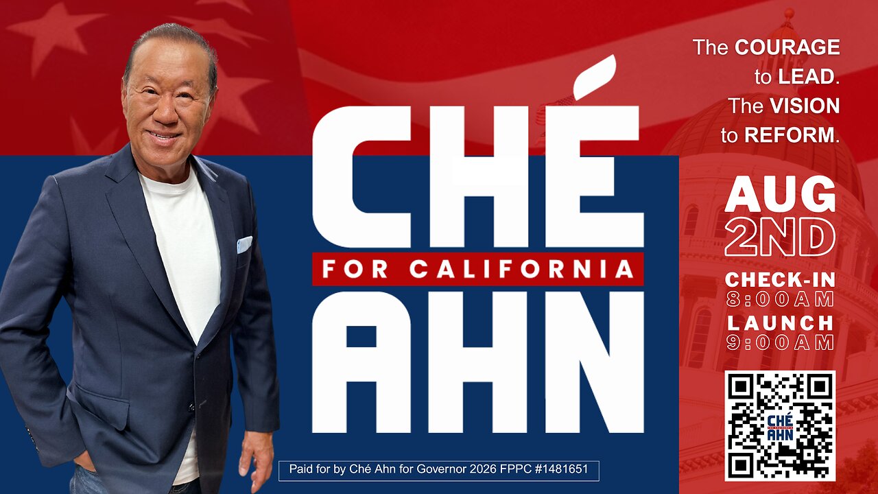 Eye of the STORM LIVE- Che Ahn for Govenor