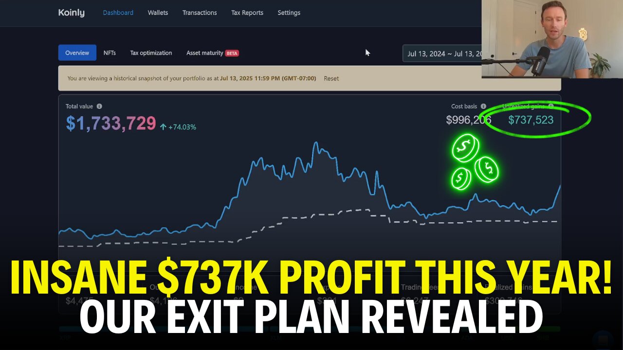 Our Exit Plan For (XRP, XLM, ADA, SOL, SHIB) INSANE $737K+ GAINS!