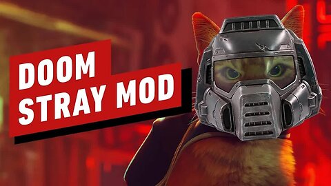 Stray DOOM Mod Gameplay