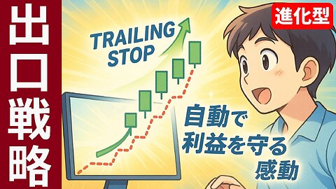 😁FX：自動で利益を確保！進化するトレーリングストップとFX練習ツールで出口戦略が変わる #FX #トレーリングストップ #トレード手法