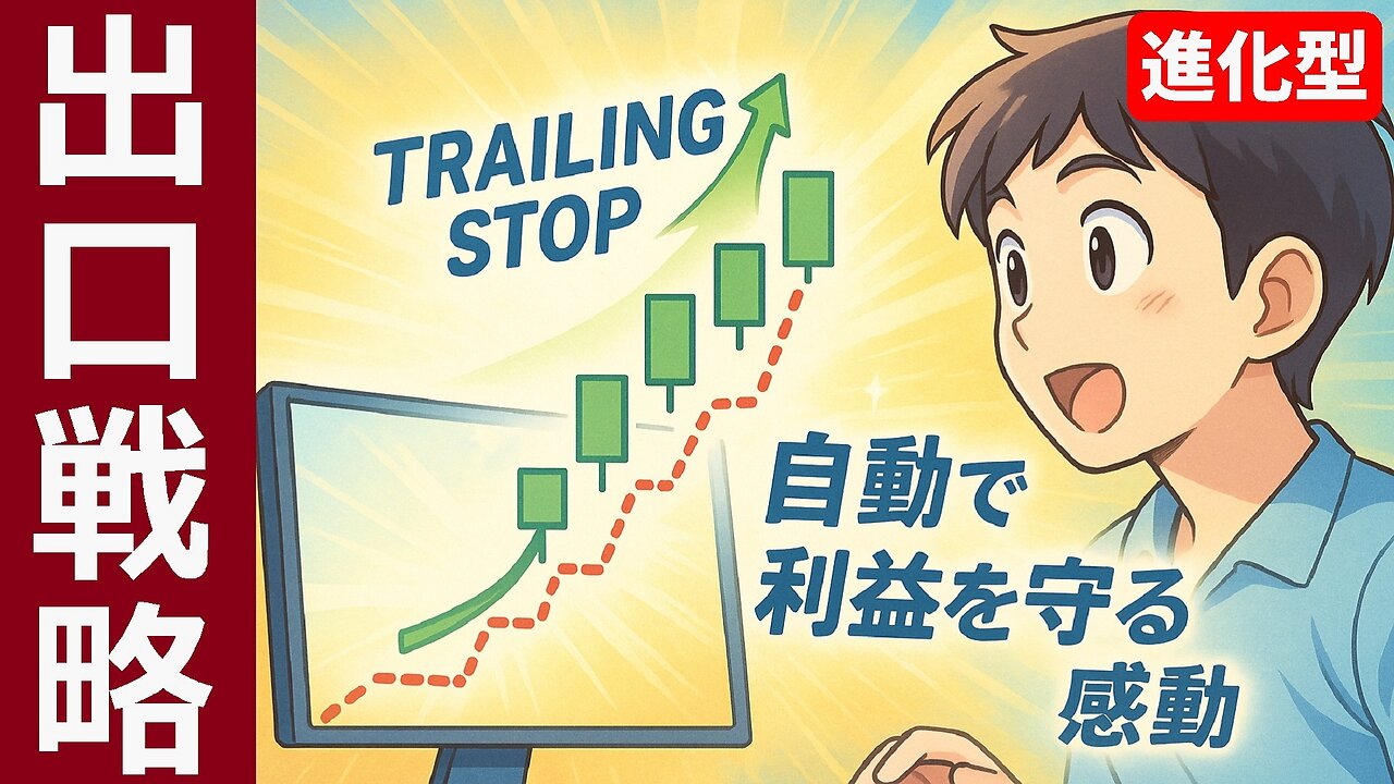😁FX:自動で利益を確保!進化するトレーリングストップとFX練習ツールで出口戦略が変わる #FX #トレーリングストップ #トレード手法